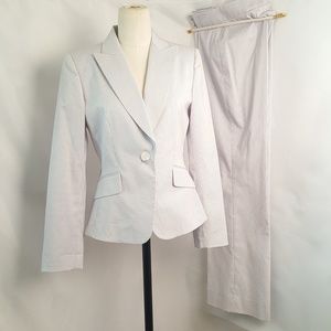 Tahari Pinstripe 2 Piece Suit